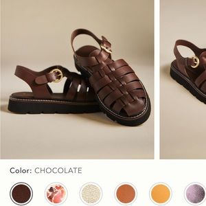 Anthropologie Fisherman Sport Sandals